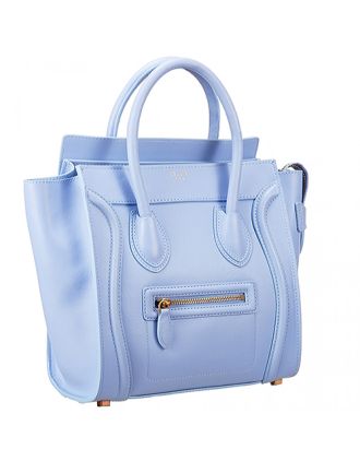 Celine Micro Luggage Light Blue