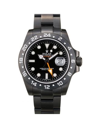 Rolex Explorer Black Ceramic Bezel Black Dial Watch 2385