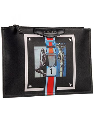 Givenchy Antigona Art Print Clutch