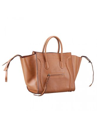 Celine Luggage Phantom Tote Bright Tan