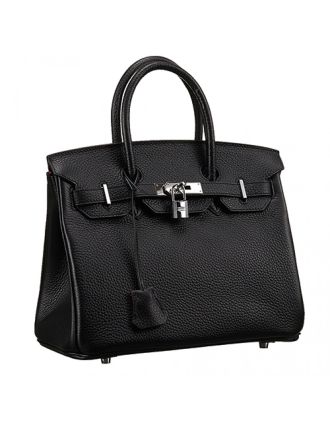 Hermes Birkin 30 Black/Pink Lining 607477