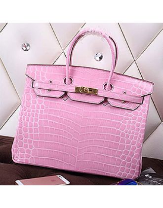 Hermes Birkin 35 Crocodile Pink 608061