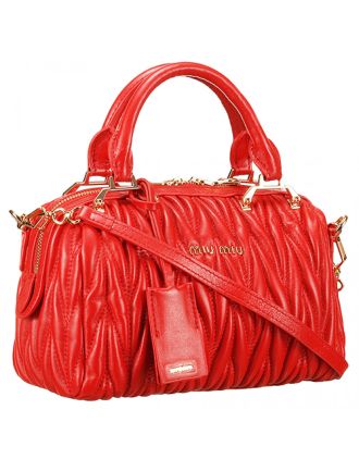 Miu Miu Top Handle Red