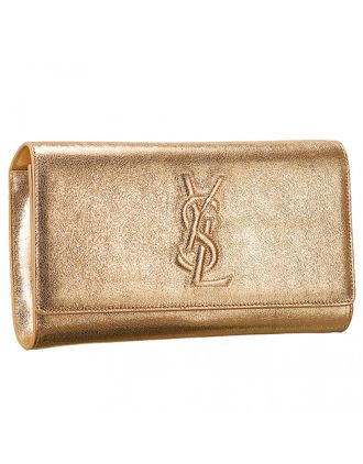 Saint Laurent Belle De Jour Clutch Gold 608312