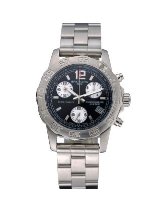 Breitling Colt Chronograph II Black Dial Stainless Steel Bracelet 622427