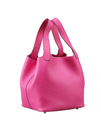 Hermes Picotin MM Fuchsia 607503