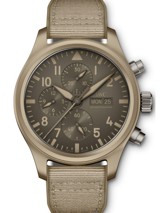 Swiss IWC Pilot’s Chronograph TOP GUN Edition Mojave Desert Watch IW389103