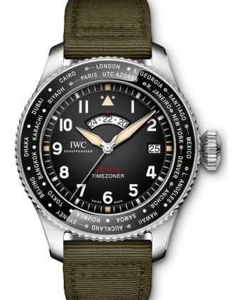AAA Replica IWC Pilot's Timezoner Spitfire Edition The Longest Flight Watch IW395501