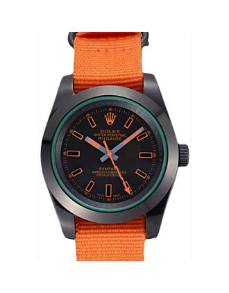 Rolex Milgauss Bamford Orange Nylon Strap 622003