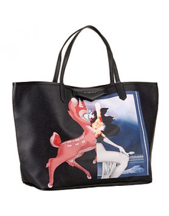 Givenchy Antigona Bambi Black Shopping Tote