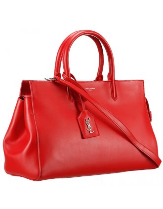 Saint Laurent Rive Gauche Medium Bag Red