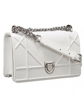 Dior Diorama Small Flap Bag White 18926733