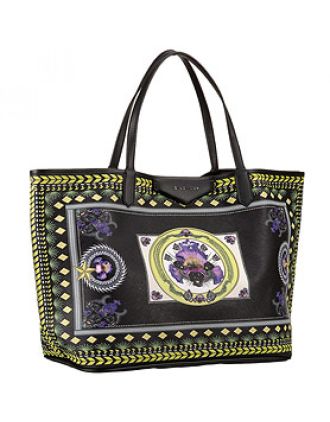 Givenchy Antigona Floral Orchid Shopping Tote