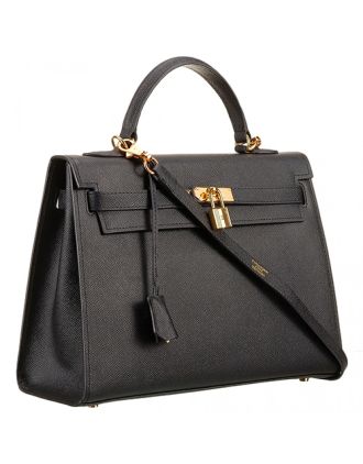 Hermes Kelly 32 Black 608178