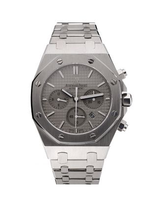 Swiss Audemars Piguet Royal Oak Chronograph Grey Dial Stainless Steel Case And Bracelet 622869
