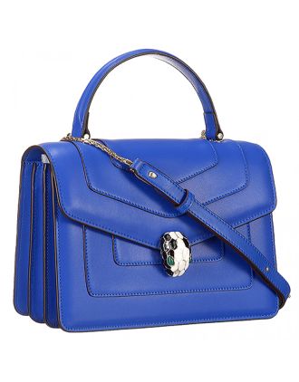 Bvlgari Serpenti Forever Bag Blue