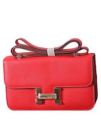 Hermes Constance Elan Red Vermillion 608127