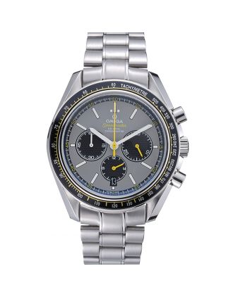 Omega Speedmaster White Grey Stainless Steel Strap 622051