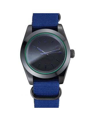 Rolex Milgauss Bamford Blue Nylon Strap 622005