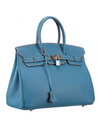 Hermes Birkin Bag Blue
