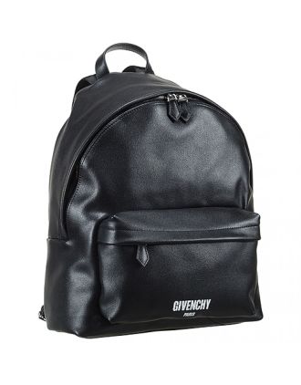 Givenchy Logo Black Leather Backpack 18927345