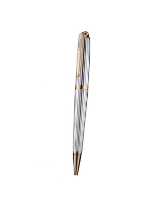 Rolex Rose Gold Rimmed Silver Ballpoint Pen 622803