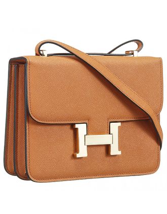 Hermes Constance Tan With Gold Hardware 608116
