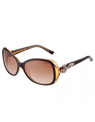 Cartier Decor Panthere Brown Frame Sunglasses 308073