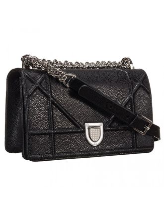 Dior Diorama Small Flap Bag Black 18926719