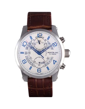 Montblanc Flyback Brown Leather Band 621626