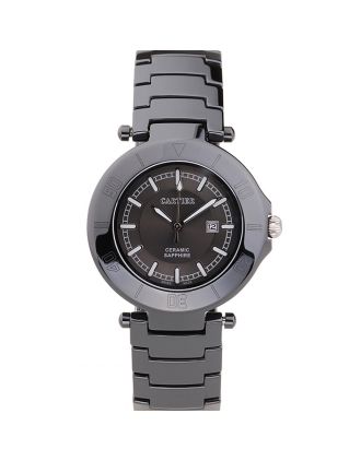 Cartier Pasha 34mm Black Dial Black Ceramic Case