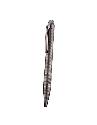 MontBlanc Starwalker Horizontally Grooved Light Brown Grey Ballpoint Pen 622813