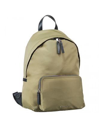 Burberry Abbeydale Khaki Canvas Backpack 18927328