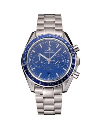 Omega Speedmaster Blue Dial Stainless Steel Case And Bracelet 622802