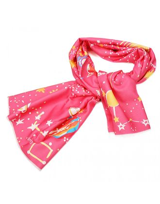 Valentino Starry Sky Scarf Pink 621808