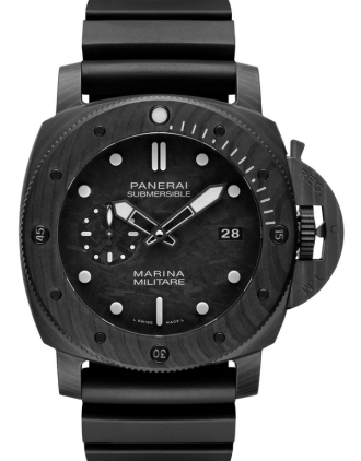 AAA Replica Panerai Luminor 1950 Submersible Marina Militare Carbotech™ 47mm Mens Watch PAM00979