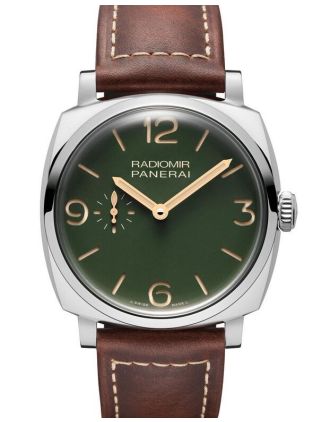 AAA Replica Panerai Radiomir Edizione Verde Militare 45mm Mens Watch PAM00995
