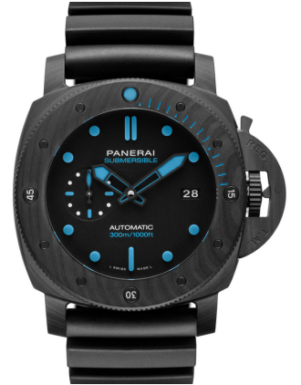 AAA Replica Panerai Luminor 1950 Submersible Carbotech™ 47mm Mens Watch PAM01616