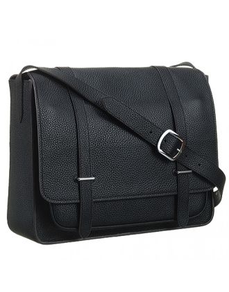 Hermes Man Messenger Bag Black