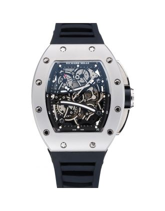 Richard Mille RM 61-01 Yohan Blake Limited Edition Silver Case Black Bracelet 1454204