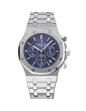 Audemars Piguet Royal Oak Chronograph Blue Dial Stainless Steel Bracelet 1454028