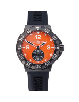 Tag Heuer Formula One Grande Date Orange Dial Rubber Bracelet 622278