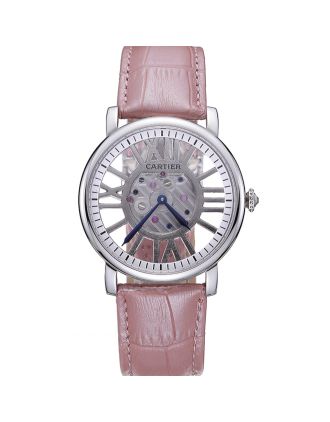 Cartier Rotonde Skeleton Flying Tourbillon Light Pink 621970
