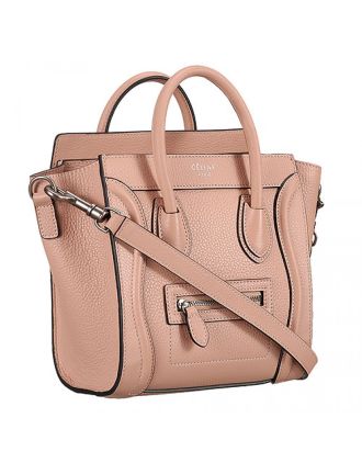Celine Luggage Nano Peach Silver Hardware 18926746