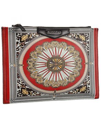 Givenchy Antigona Print Clutch
