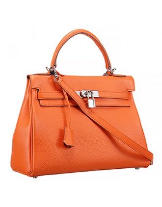 Hermes Kelly Small Orange-Brown Tan