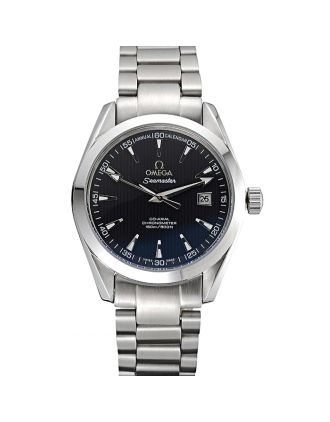 Omega Seamaster Black Dial Stainless Steel Band 622165
