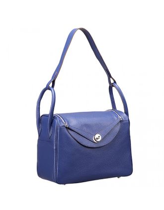 Hermes Lindy 30 Dark Blue Bag 607470