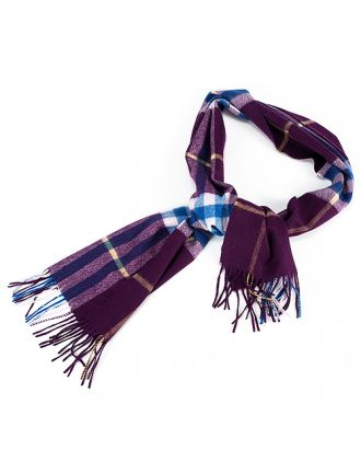 Burberry Classic Scarf in Heritage Check Purple 621834
