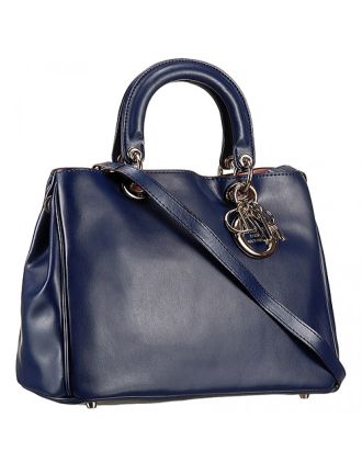 Diorissimo Medium Dark Blue City Bag